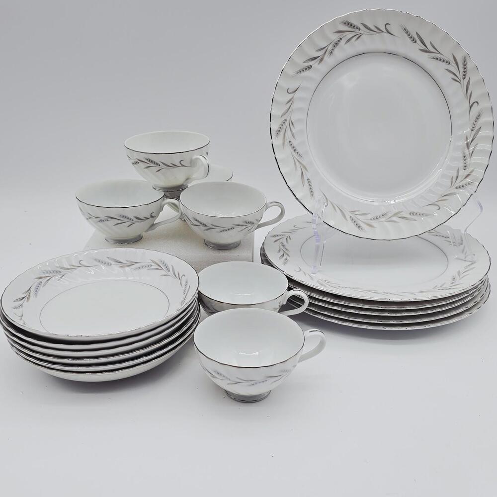 Wheaton by Japan Harvest  Dinnerware 18-Pc Set  1950's Made In Japan